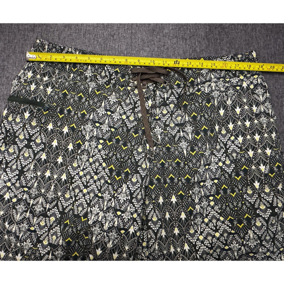 Patagonia Swim Trunks Mens Green Yellow Floral Bathing Suit Board Shorts Size 36 - Picture 3 of 7